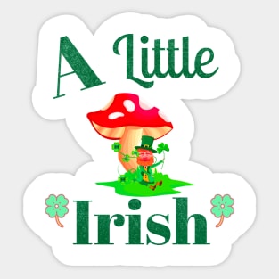 A Little Irish Sticker